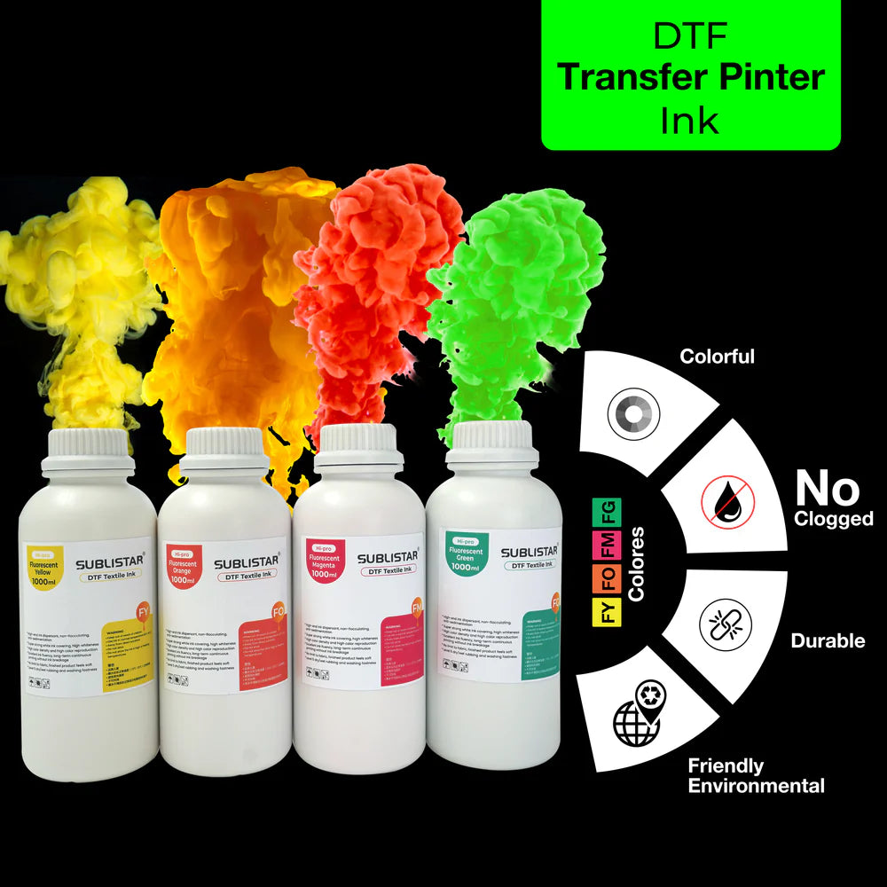 DTF Cyan Ink – Prime Quality Formula - 1000ML