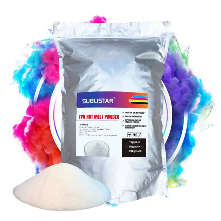 DTF Transfer Fine Powder - 1 KG -Easy To Peel DTF powder, Soft Touch DTF Powder