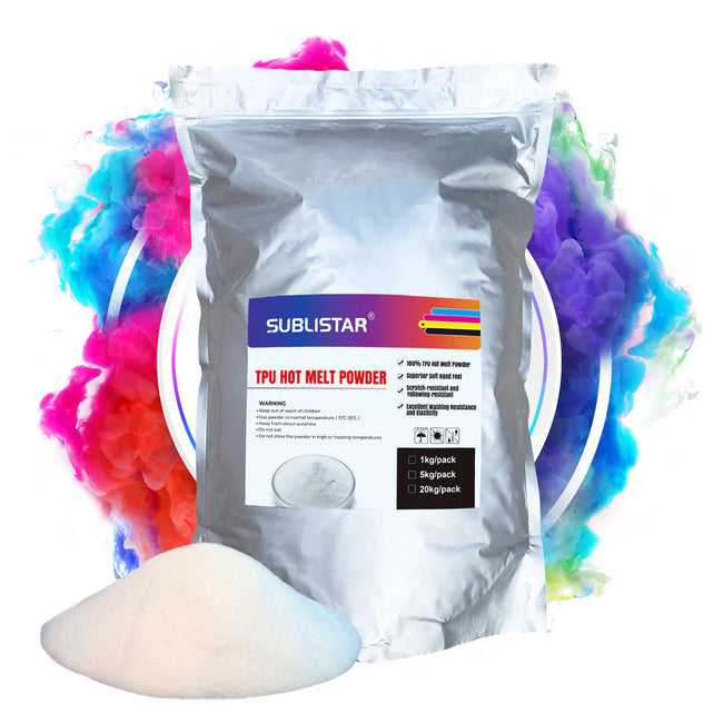 DTF Transfer Fine Powder - 1 KG -Easy To Peel DTF powder, Soft Touch DTF Powder Main Image
