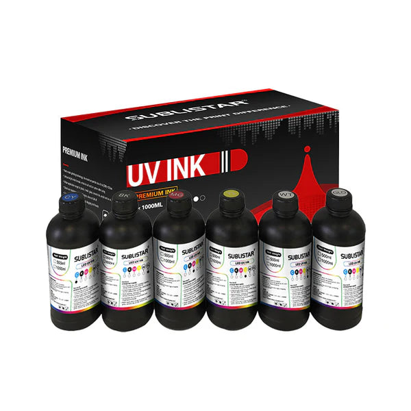 UV Ink 1000 ml Bottle – For Acrylic, Wood, Glass, Phone Cases & Souvenirs