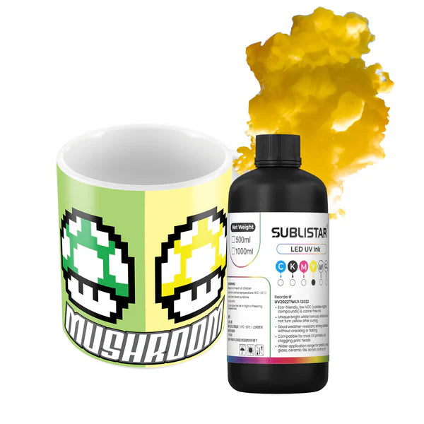 UV Ink 1000 ml Bottle – For Acrylic, Wood, Glass, Phone Cases & Souvenirs