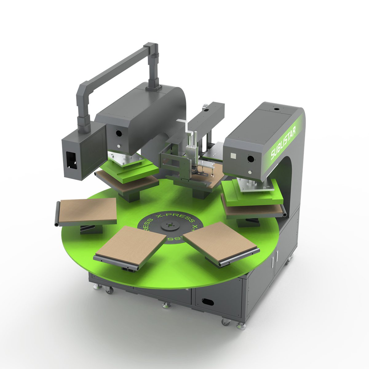 DTF Lite Intelligent Automated Heat Press Carousel