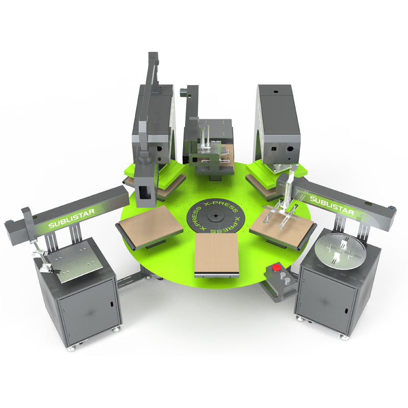 NextGen Smart DTF Heat Press Carousel Machine (X-PRESS V5.0)