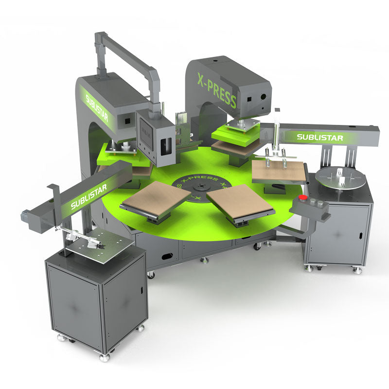 NextGen Smart DTF Heat Press Carousel Machine (X-PRESS V5.0)